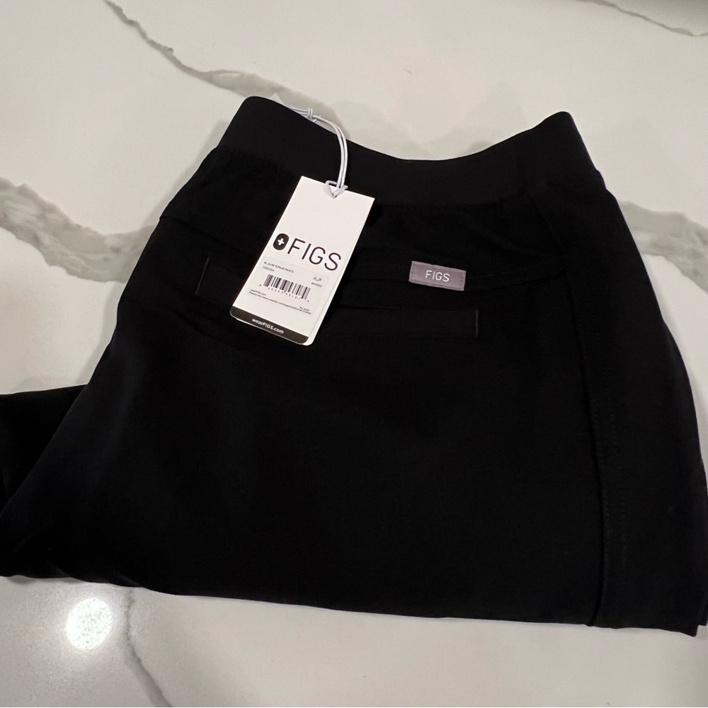 Figs men's axim scrub pants size xl/regular black hospital‎ NWT